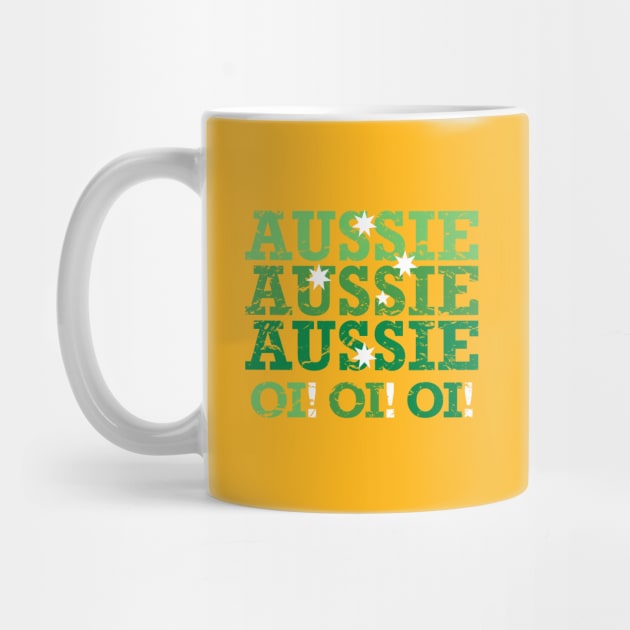 Aussie Aussie Aussie Oi Oi Oi (Green) by idlei